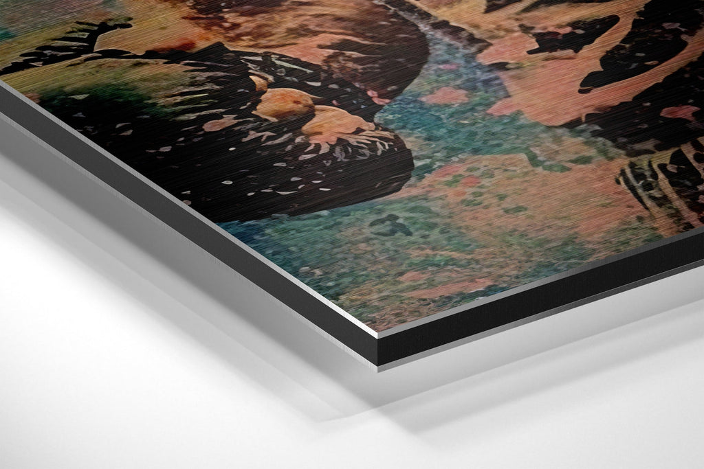 Rocky Brushed Aluminum Dibond Wall Art