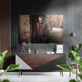 Joker Brushed Aluminum Dibond Wall Art
