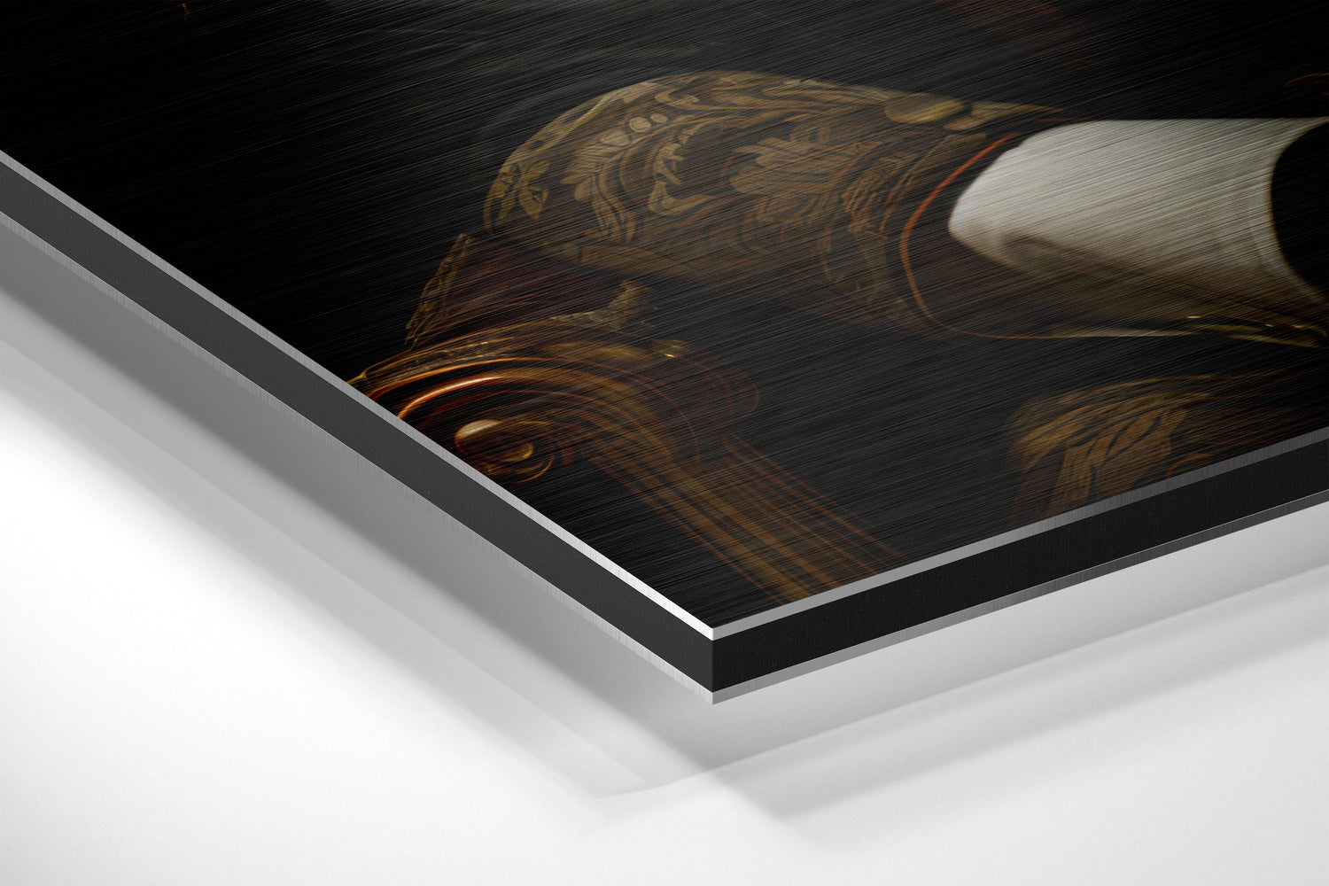 Mr. Tiger Brushed Aluminum Dibond Wall Art