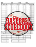 Baseball Scorebook: 100 Scoring Sheets For Baseball and Softball Games, Glover's Scorebooks, Large (8.5X 11) - Paperback