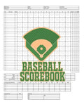 Baseball Scorebook: 100 Scoring Sheets For Baseball and Softball Games, Glover's Scorebooks, Large (8.5X 11) - Paperback