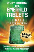 Study Edition The Emerald Tablets of Thoth The Atlantean: With Easy Chapter and Verse Format - Hardcover