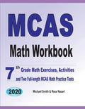 MCAS Math Workbook: 7th Grade Math Exercises, Activities, and Two Full-Length MCAS Math Practice Tests - Paperback