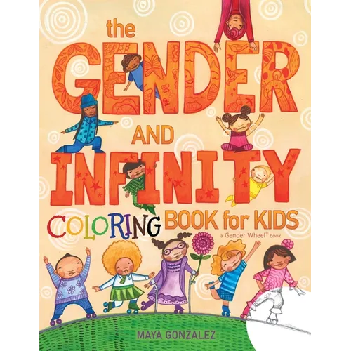 The Gender and Infinity COLORING Book for Kids - Paperback