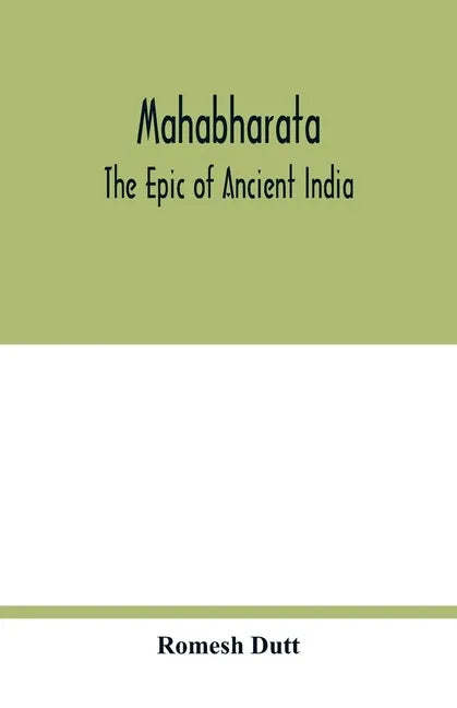 Mahabharata: the epic of ancient India - Paperback