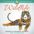 Wildlife: Mandala Coloring Animals - Adult Coloring Book - Paperback
