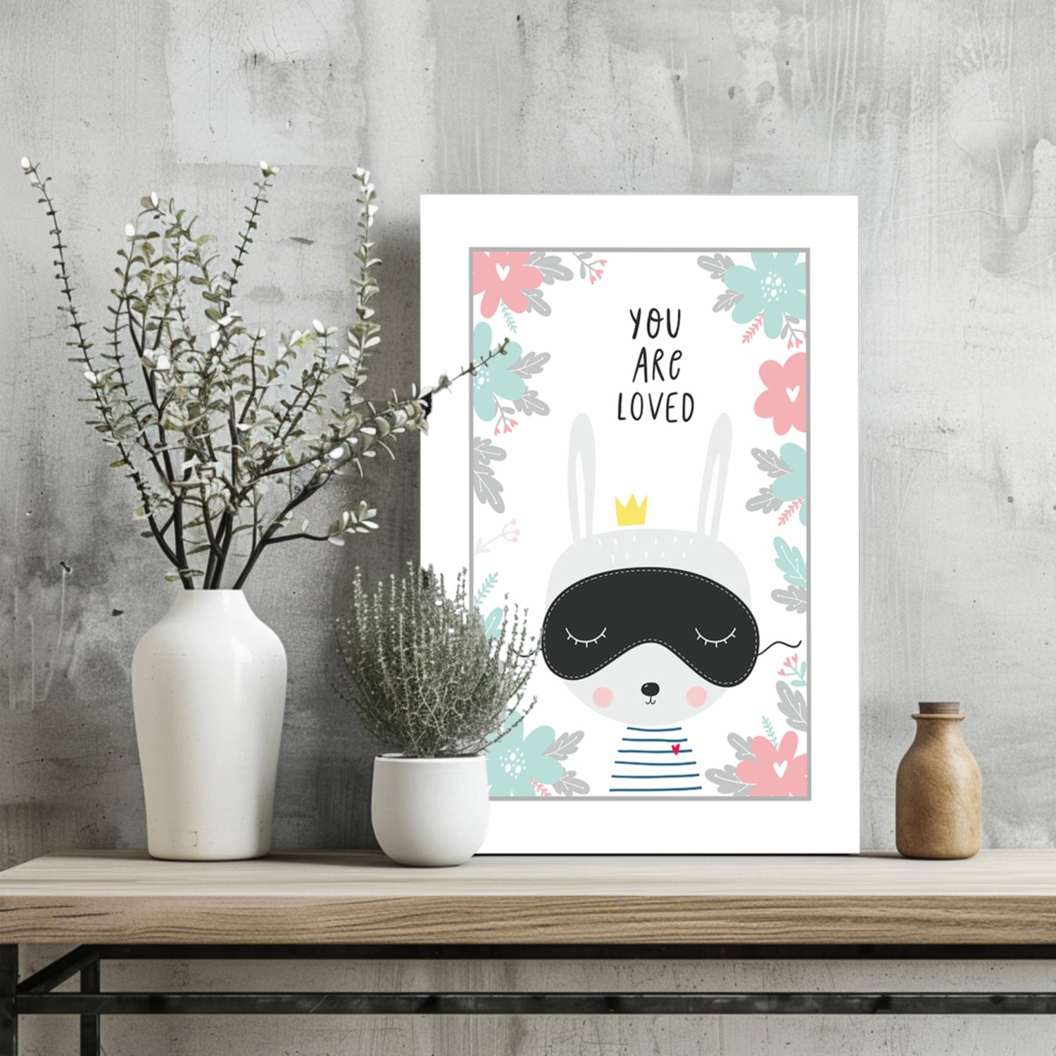 You Are Loved Aluminum Print