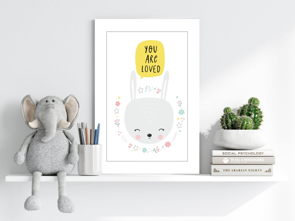 You Are Loved Aluminum Print
