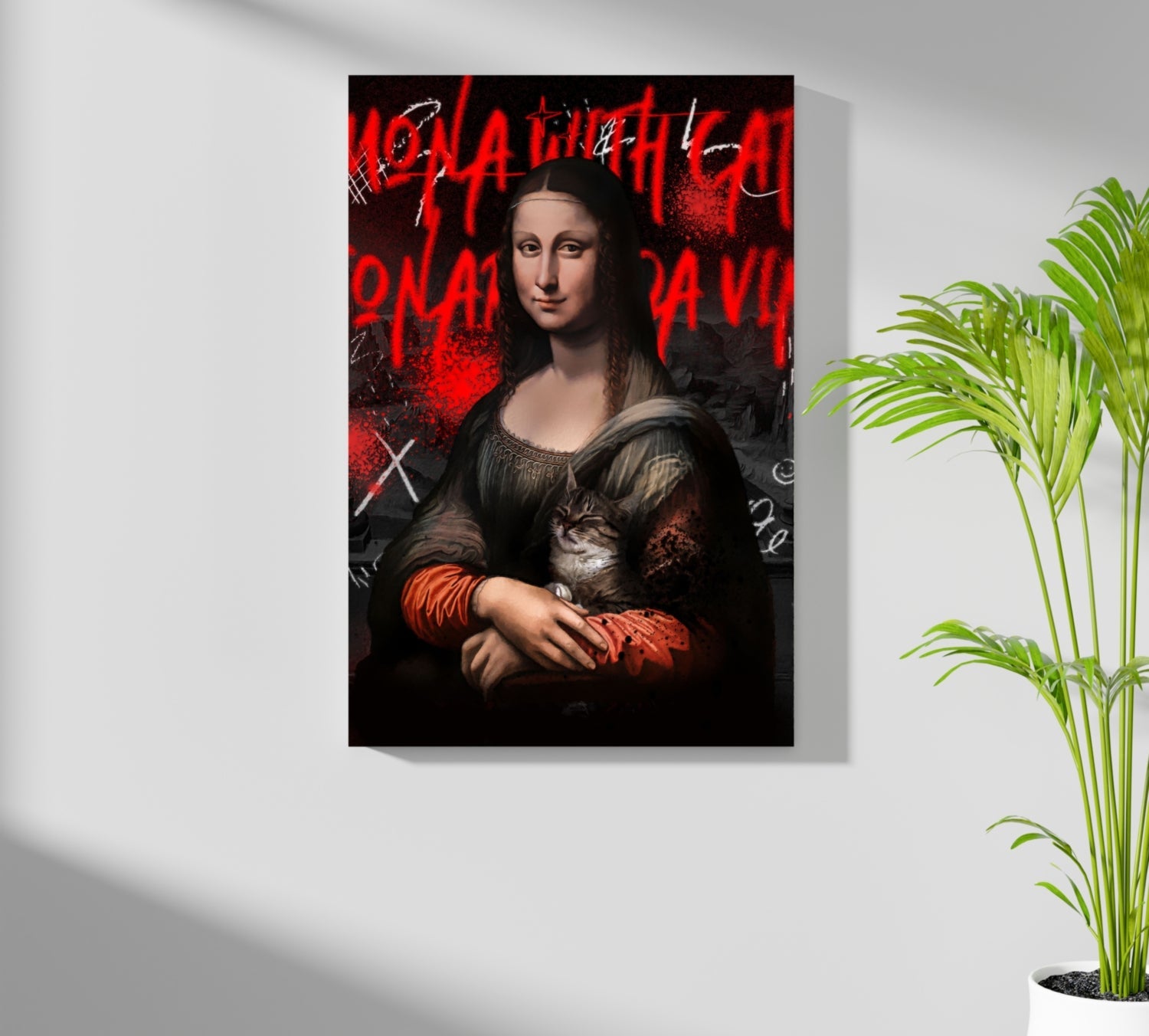Mona Lisa Aluminum Print