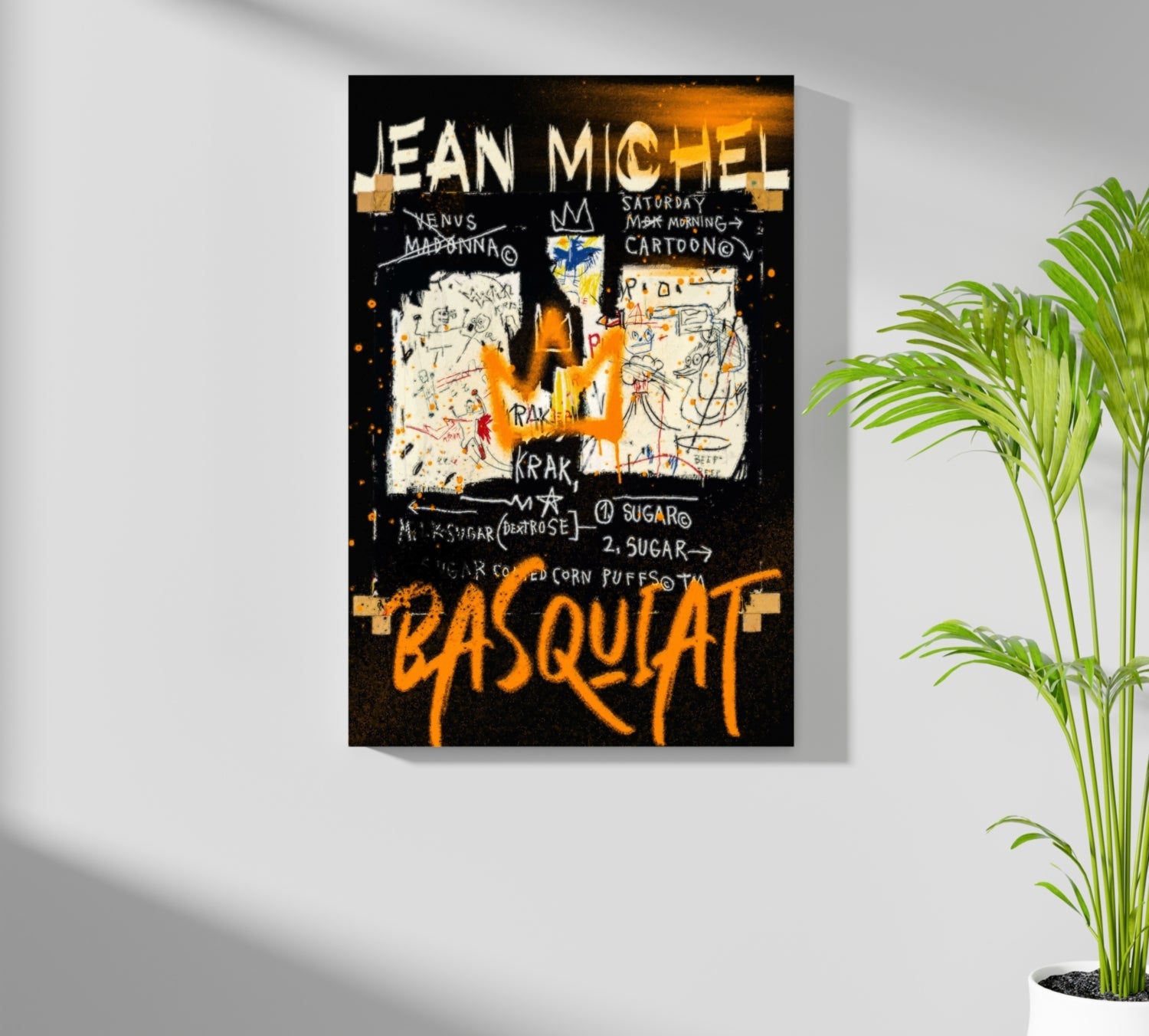 Basquiat Aluminum Print