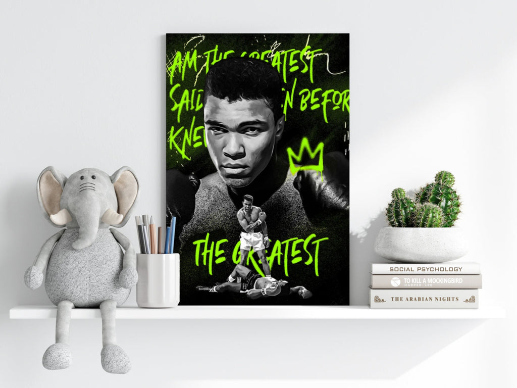 Muhammad Ali Aluminum Print