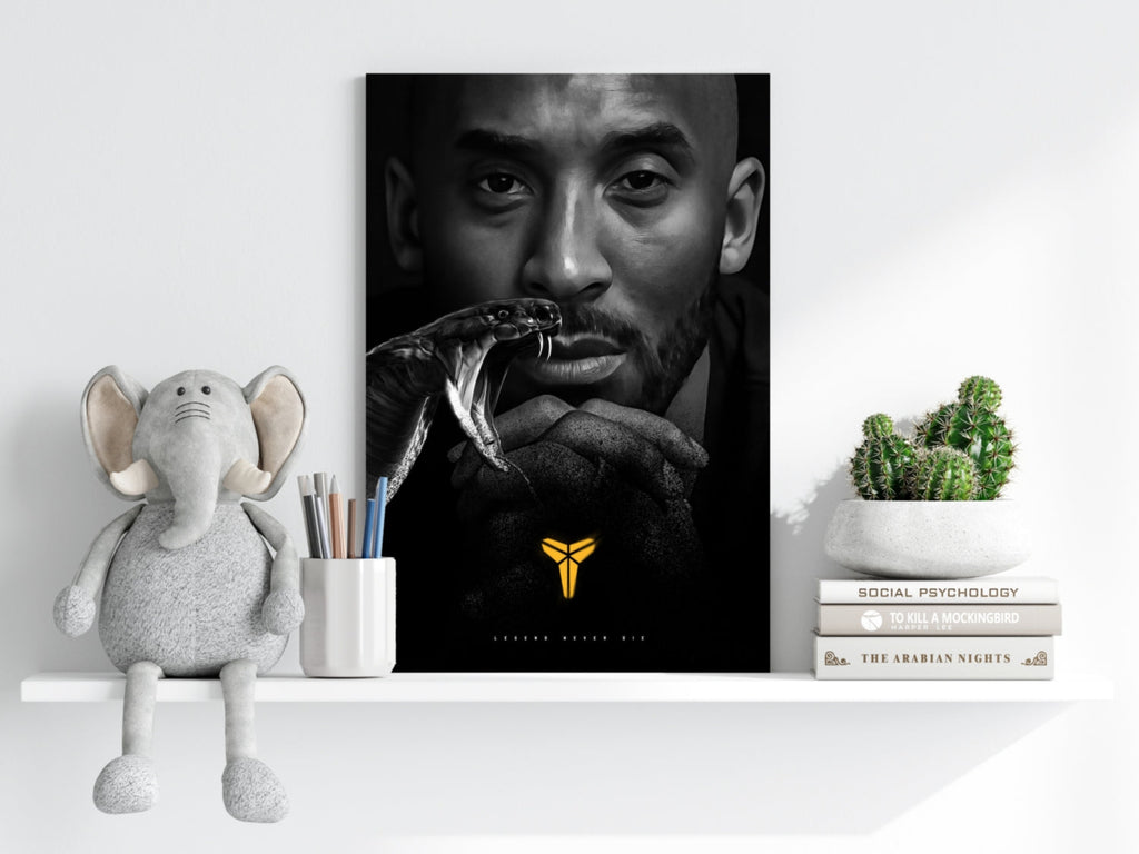 Kobe Bryant Aluminum Print