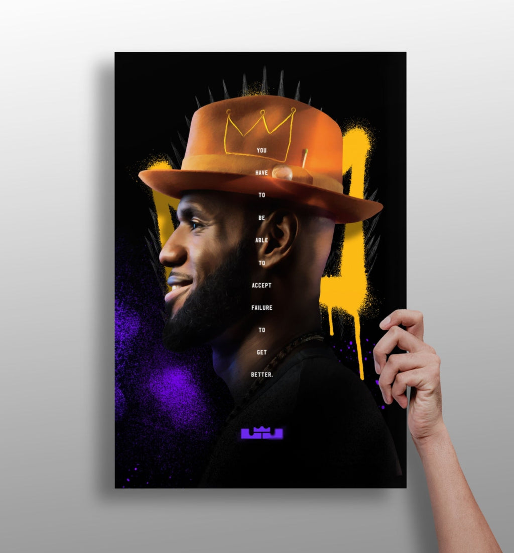 King James Aluminum Print