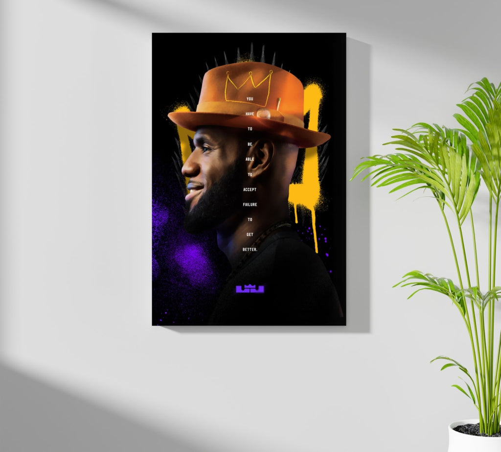 King James Aluminum Print