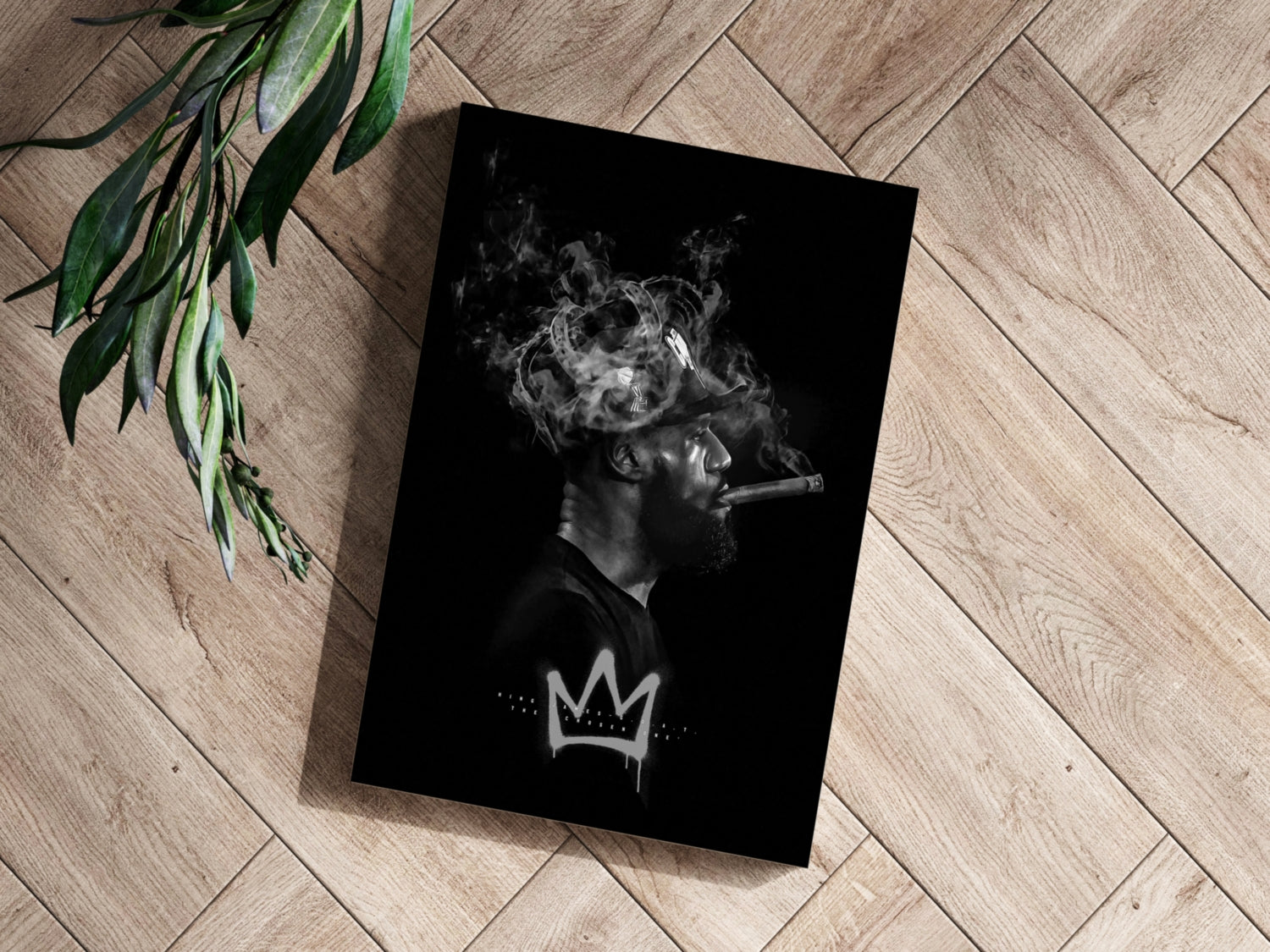 King James Aluminum Print