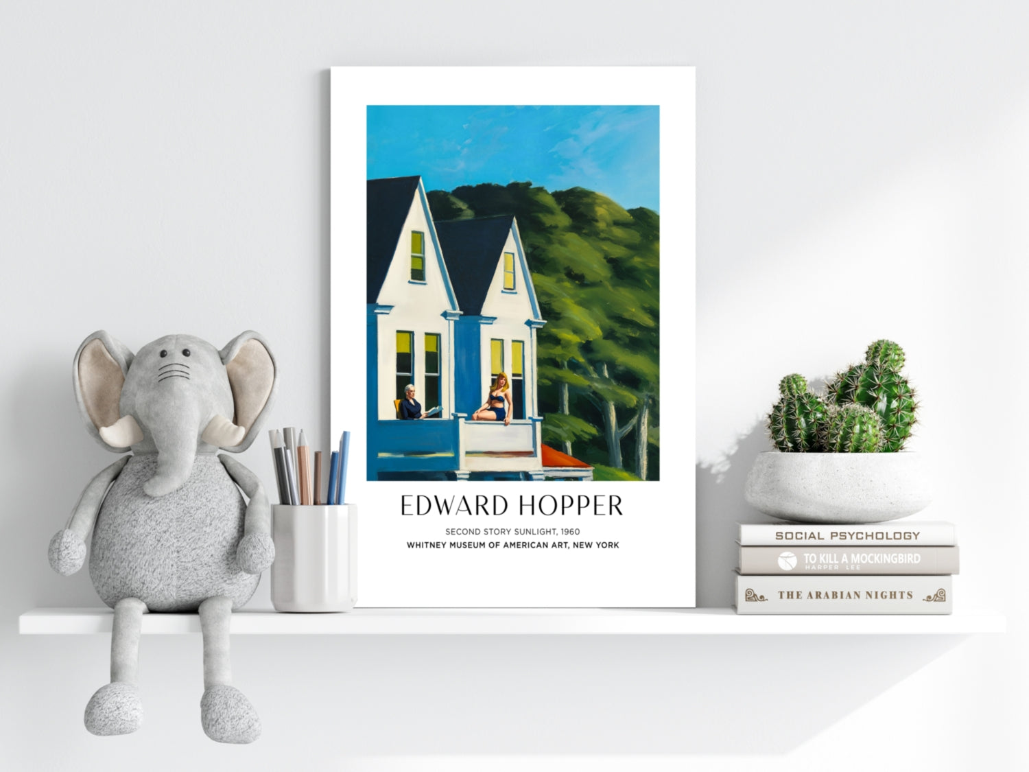 Edward Hopper Aluminum Print