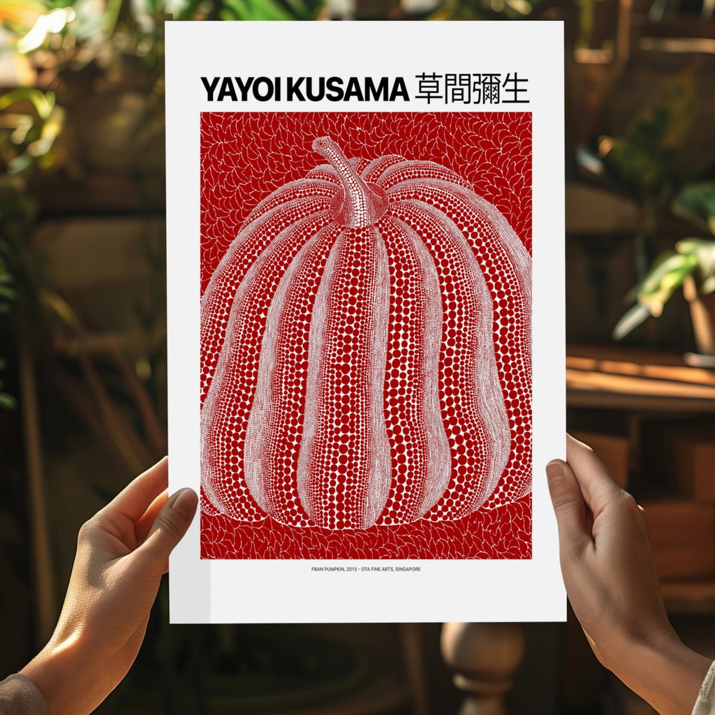 Yayoi Kusama Aluminum Print
