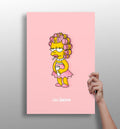 Lisa Princess Aluminum Print