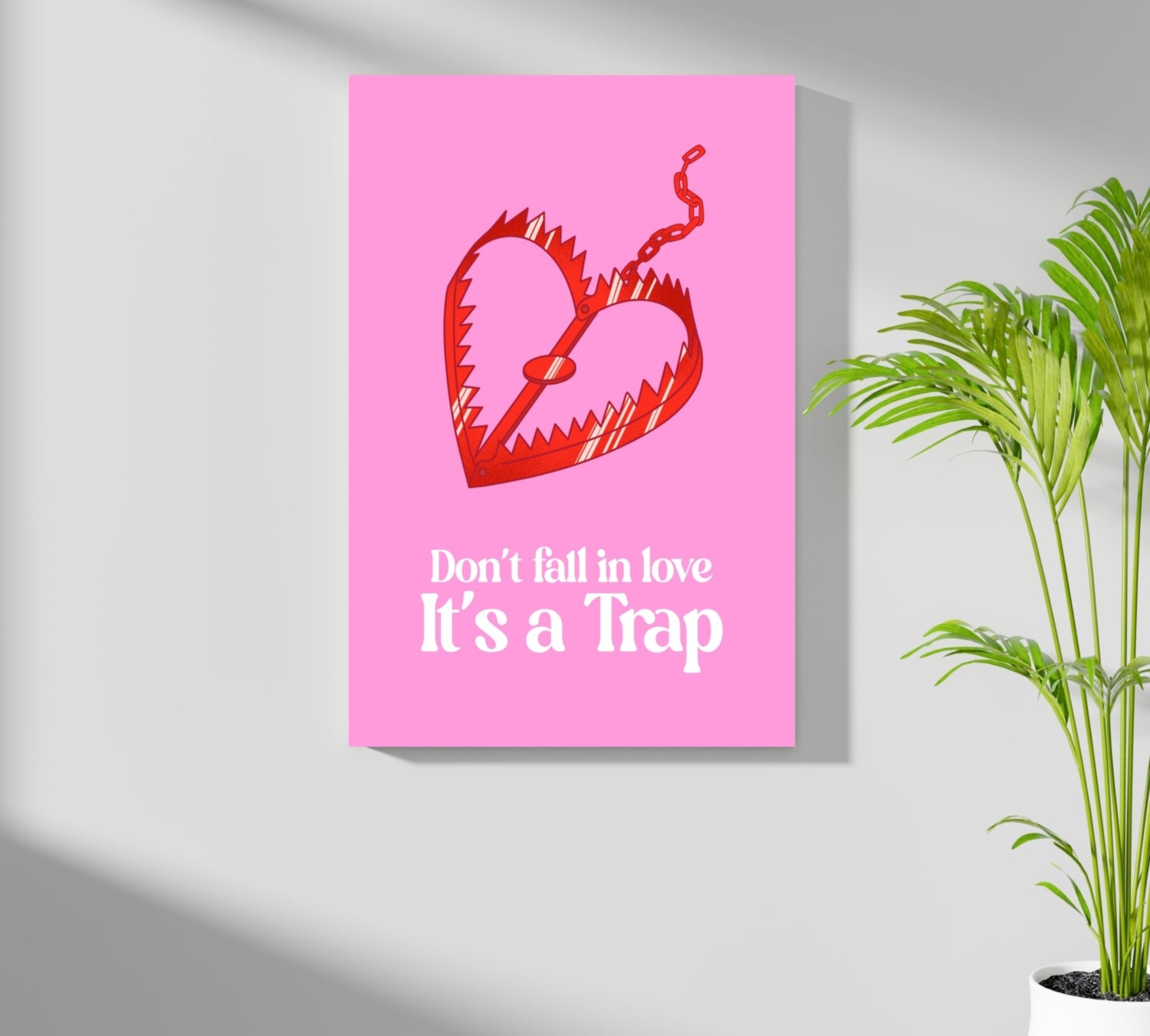 Love Trap Aluminum Print