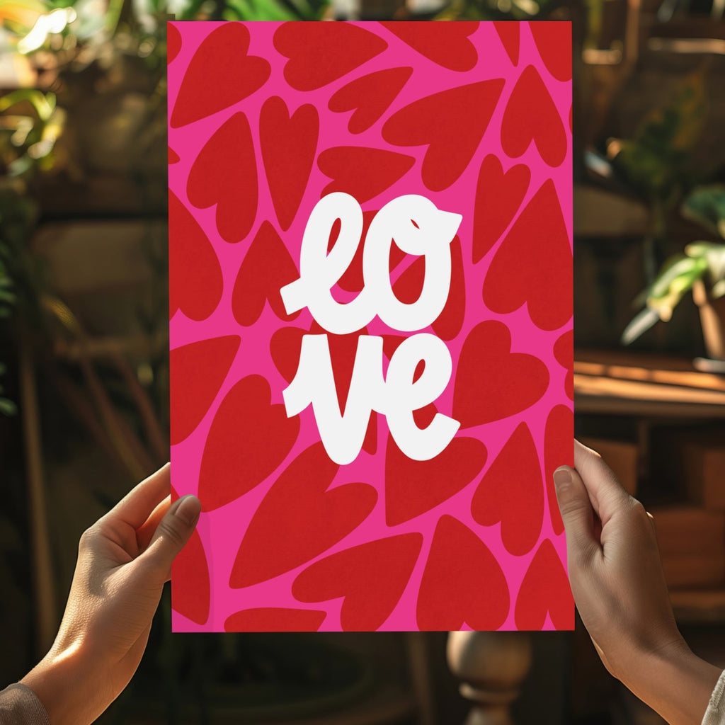Love Aluminum Print