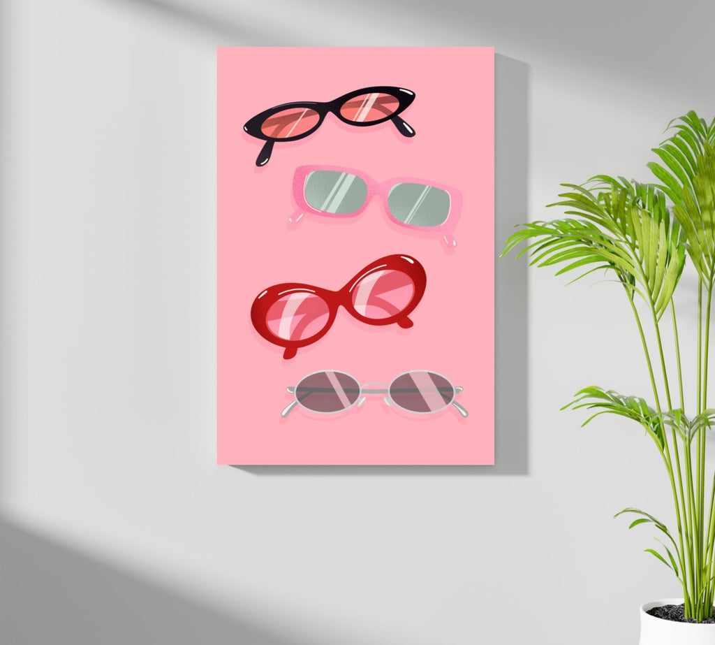 Googles Aluminum Print