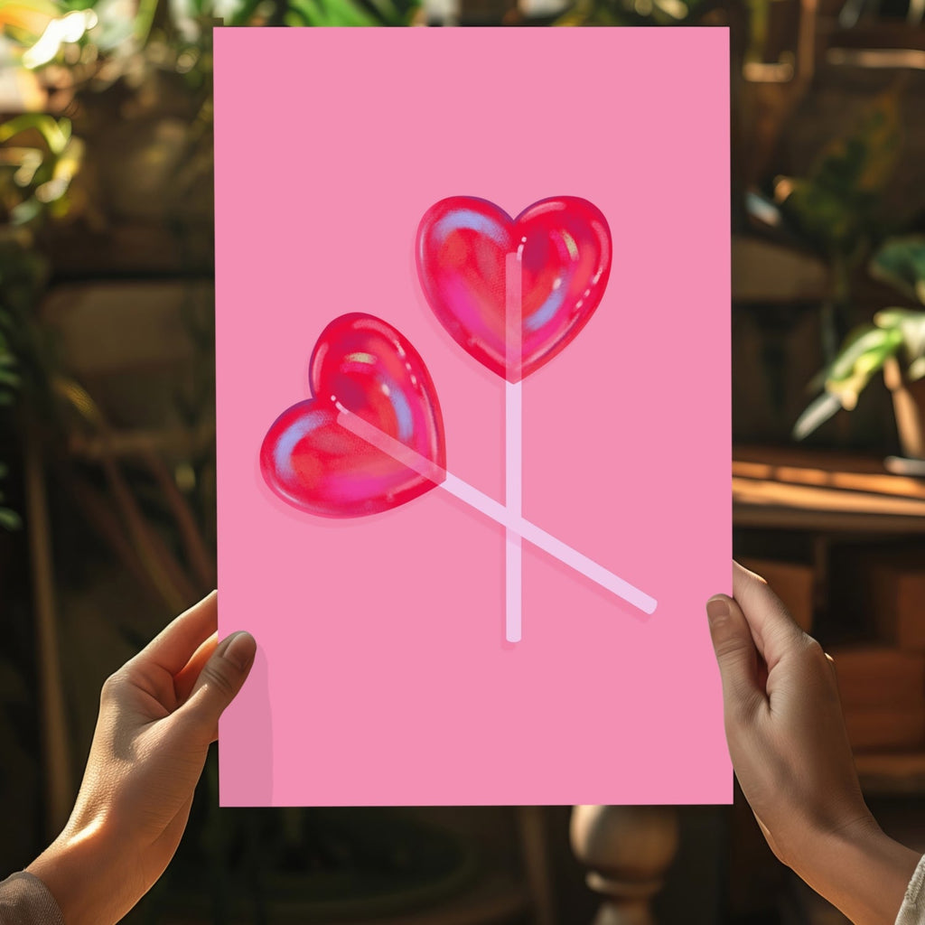 Lollipops Aluminum Print