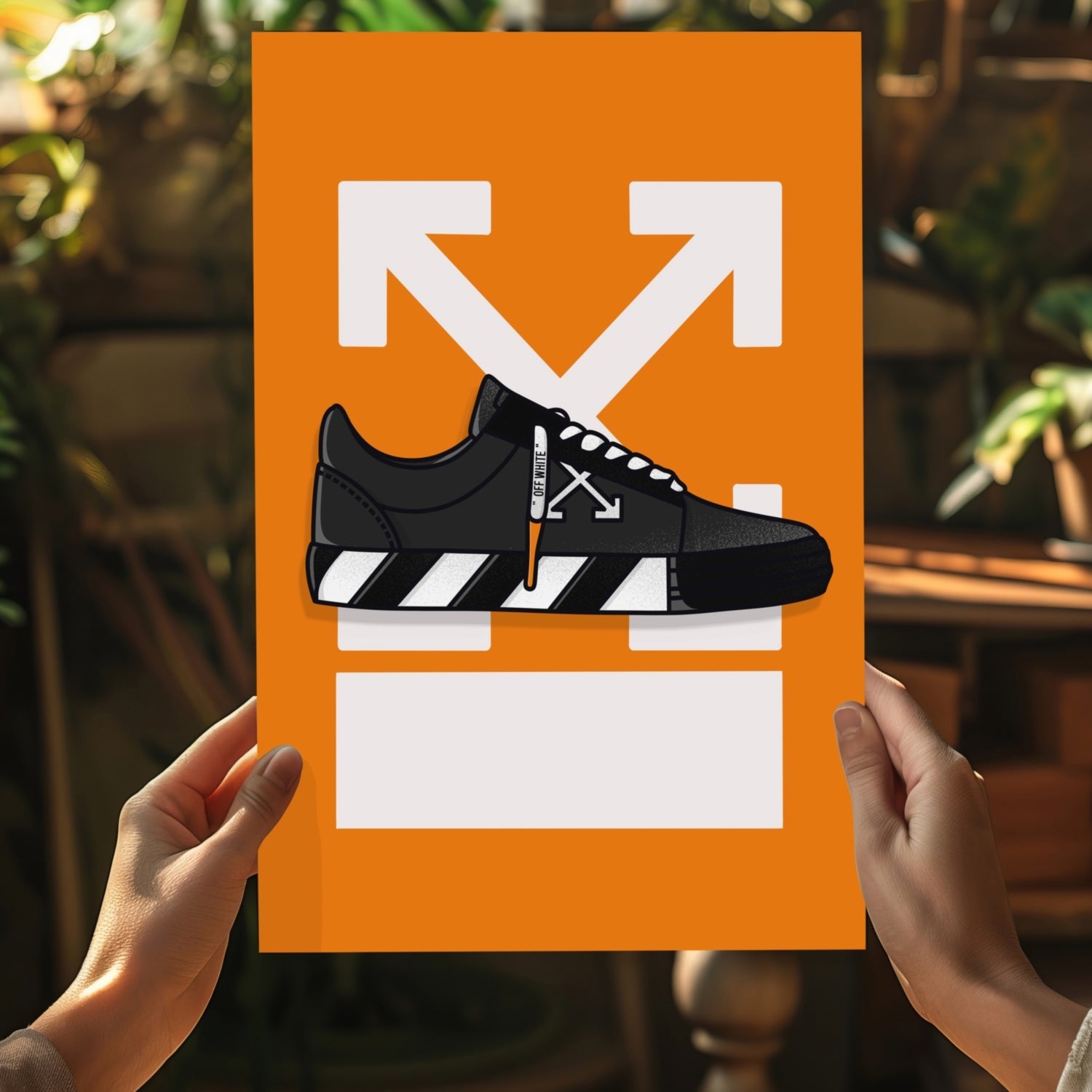 Sneakers Aluminum Print