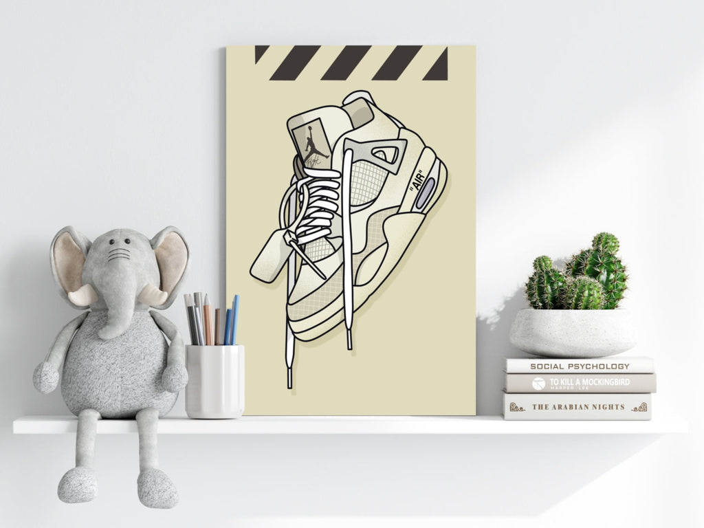Sneakers Aluminum Print