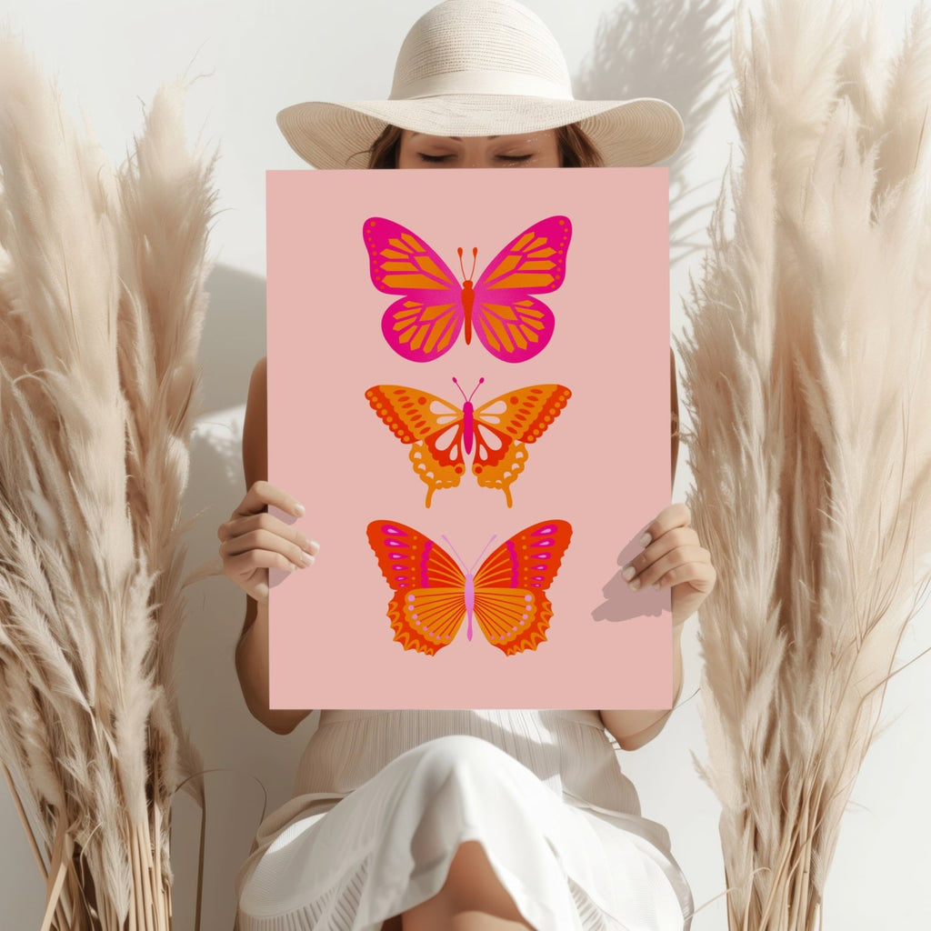 Butterflies Aluminum Print