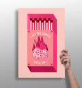 Matches Aluminum Print