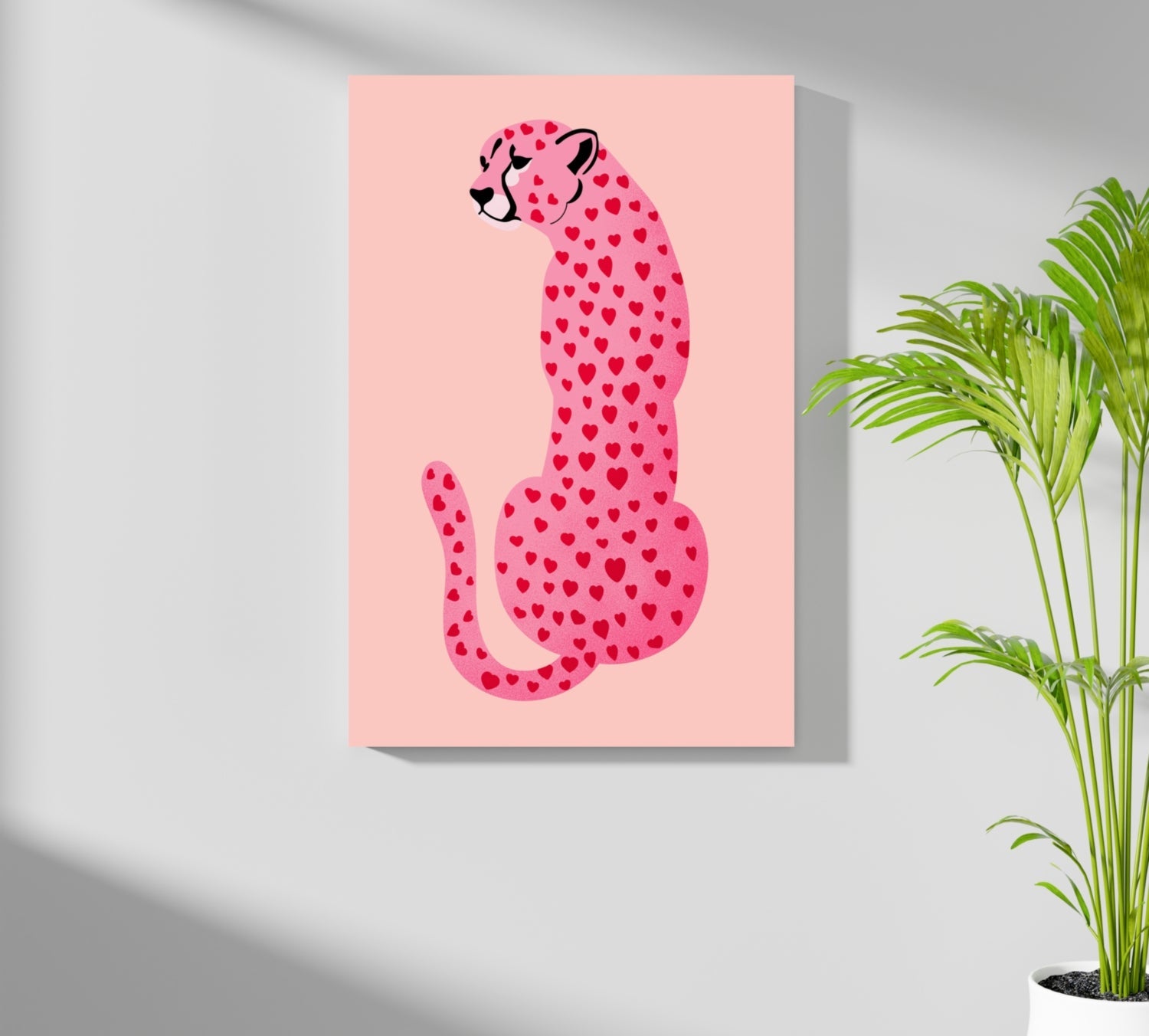 Cheetah Aluminum Print