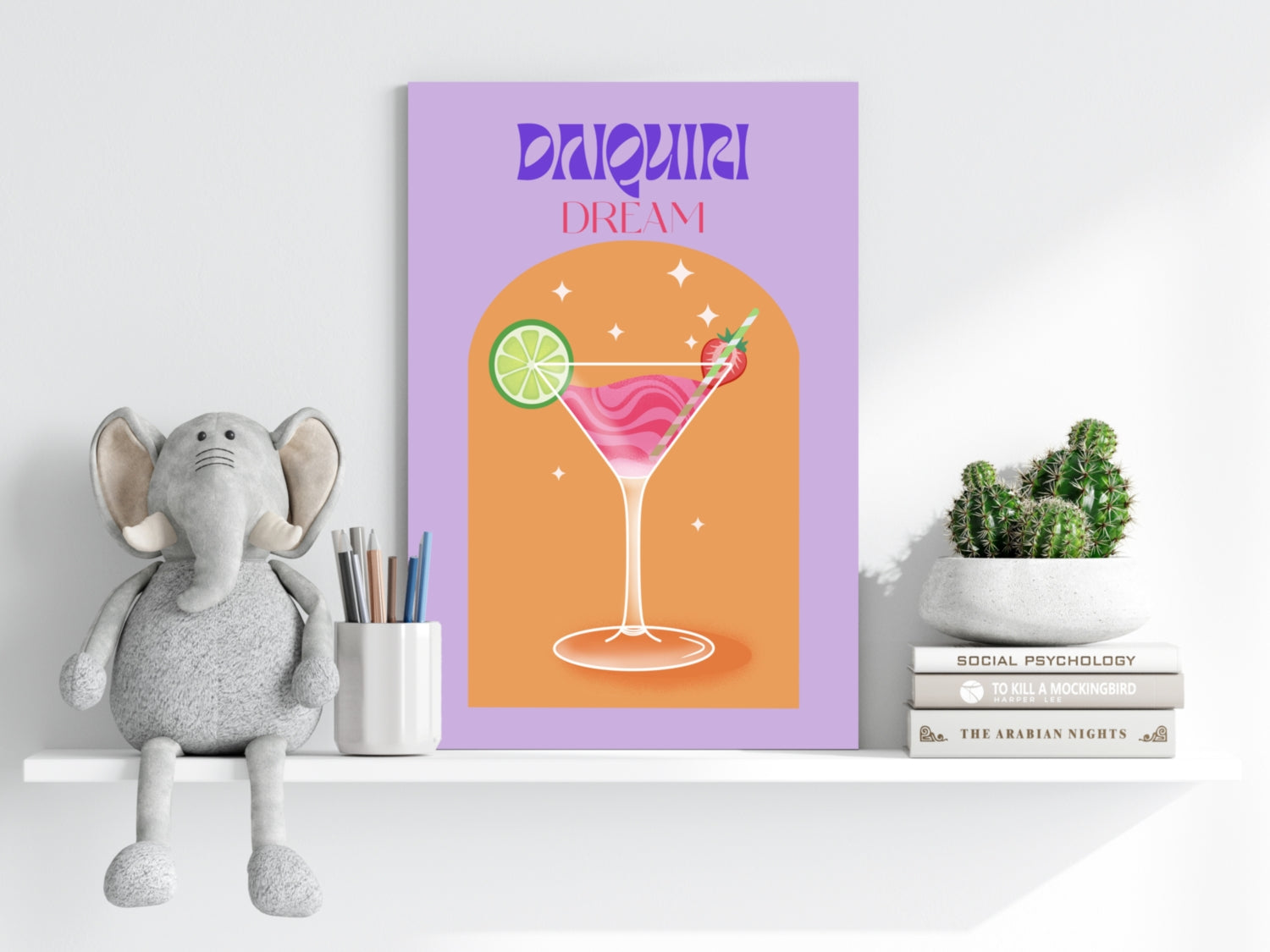 Dream Coctail Aluminum Print