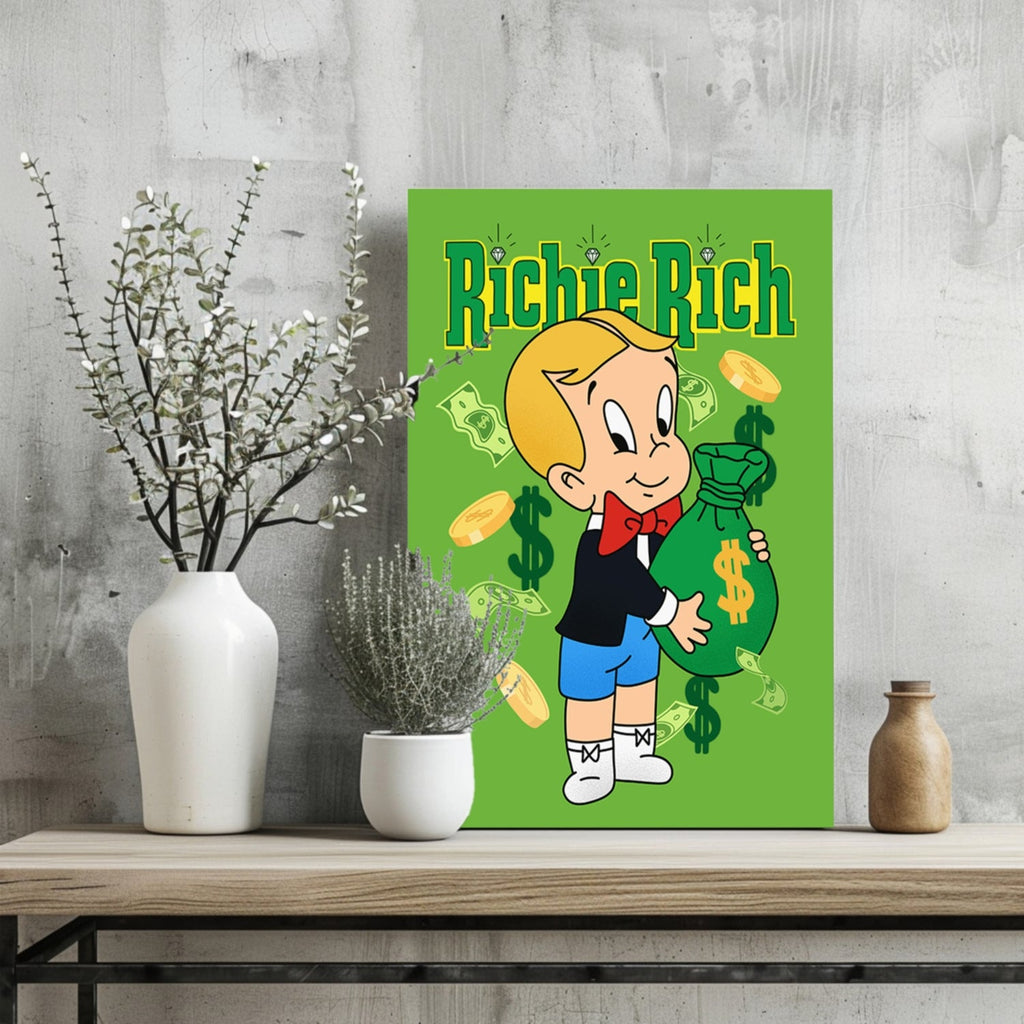 Richie Rich Aluminum Print