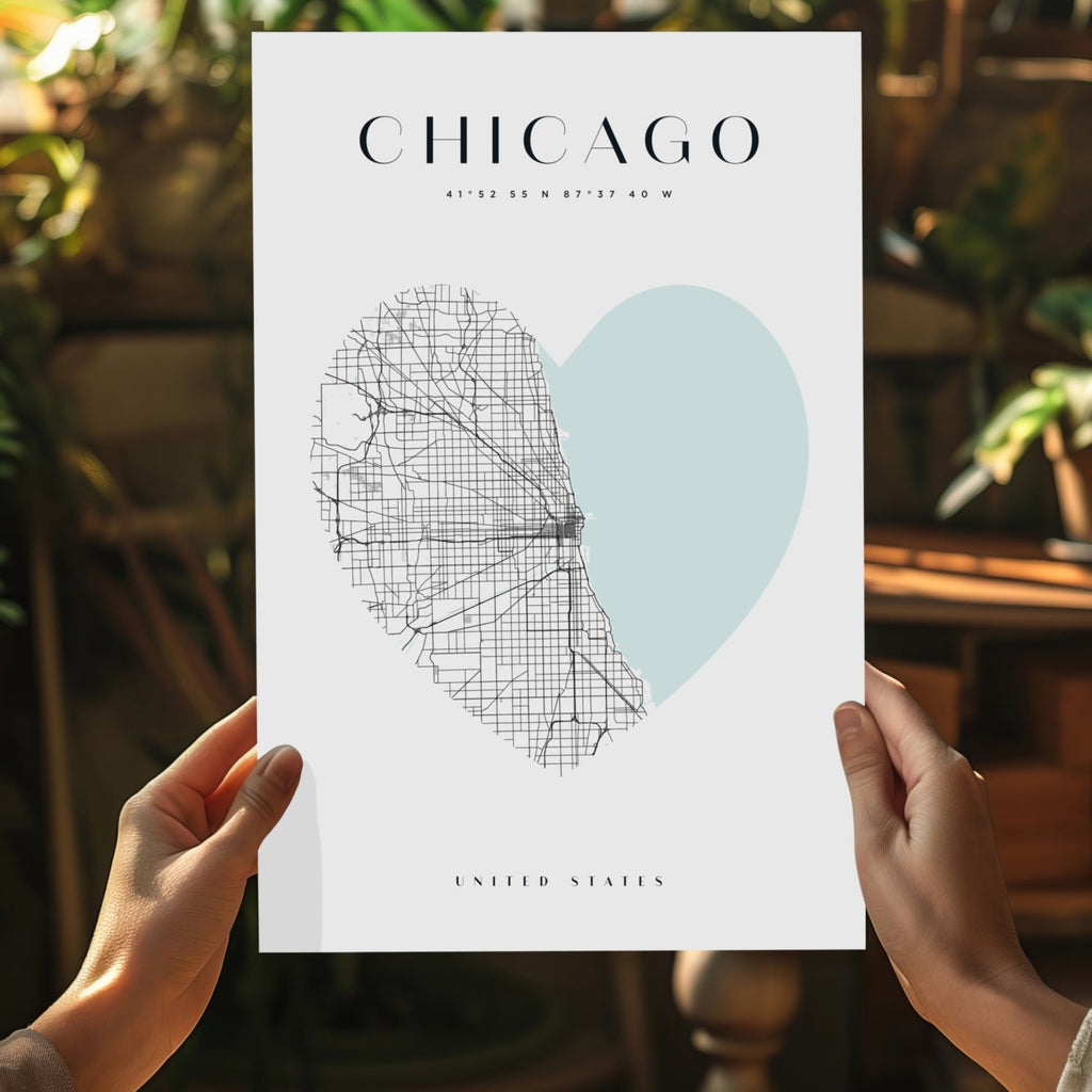 Chicago V1 Aluminum Print