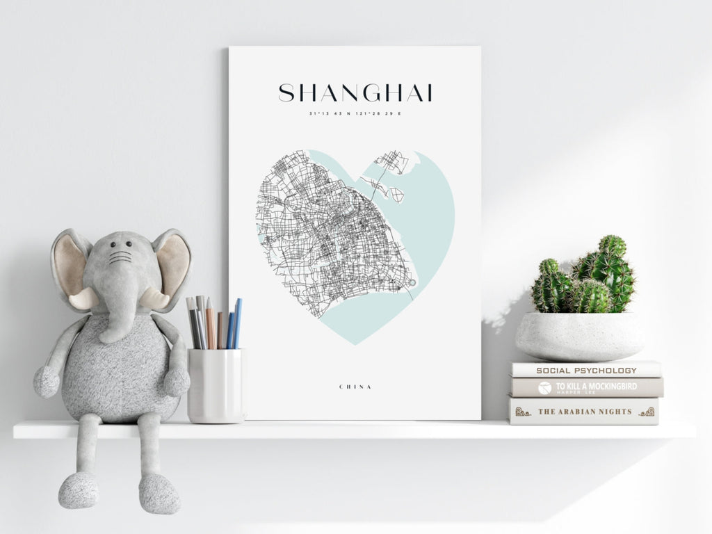 Shangai V1 Aluminum Print