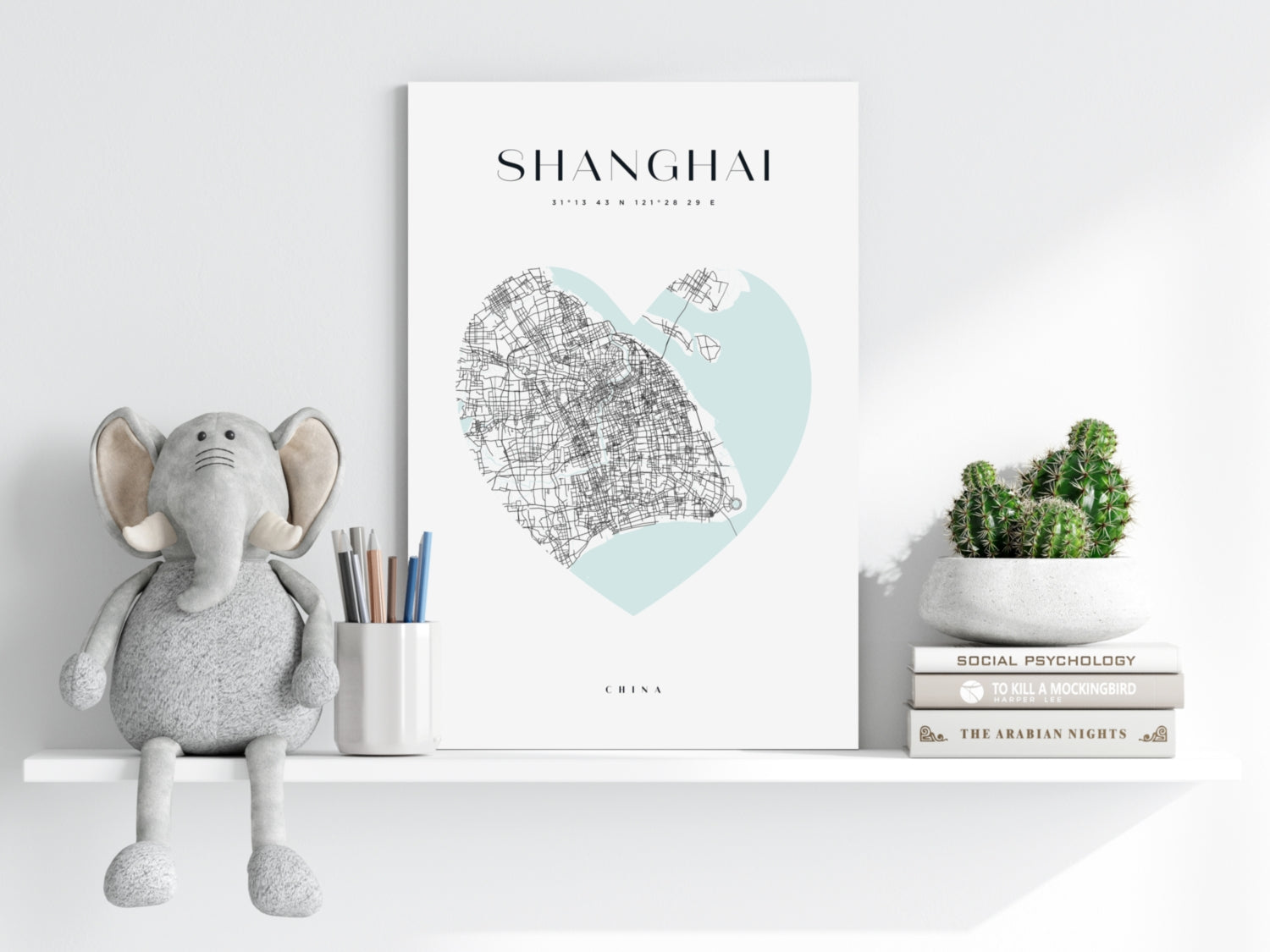Shangai V1 Aluminum Print