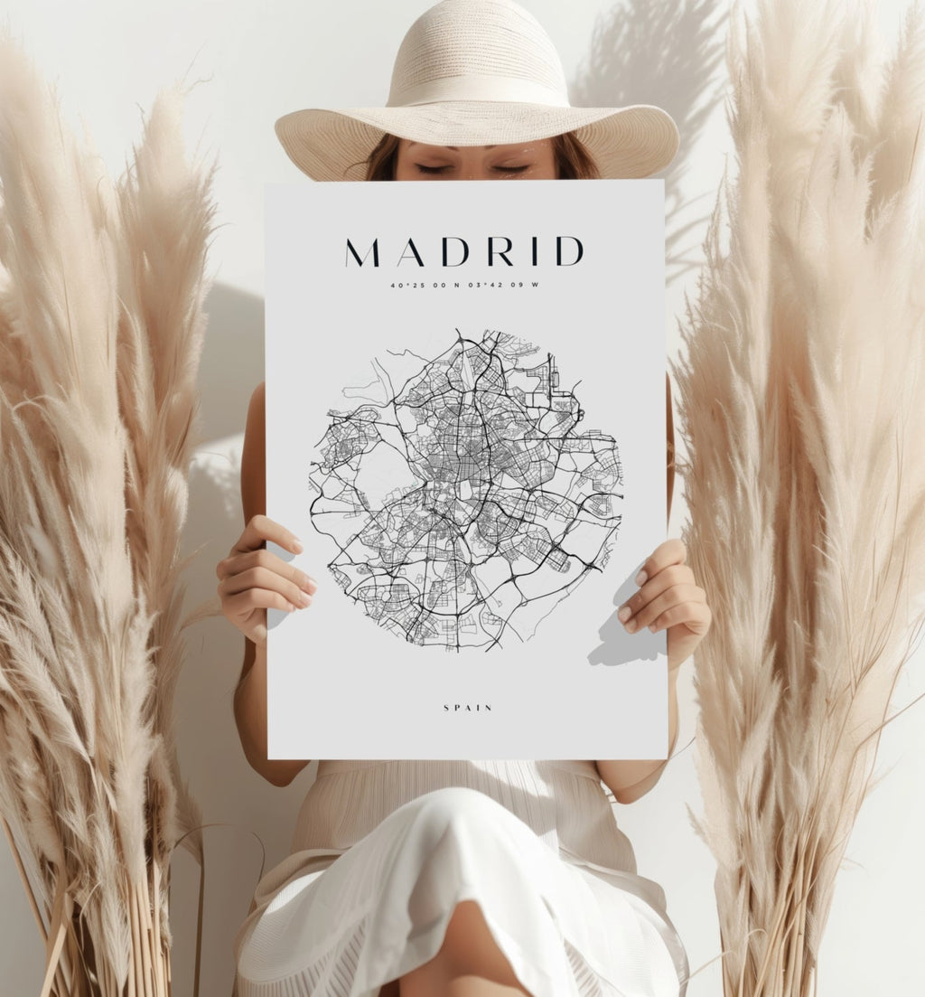 Madrid V2 Aluminum Print