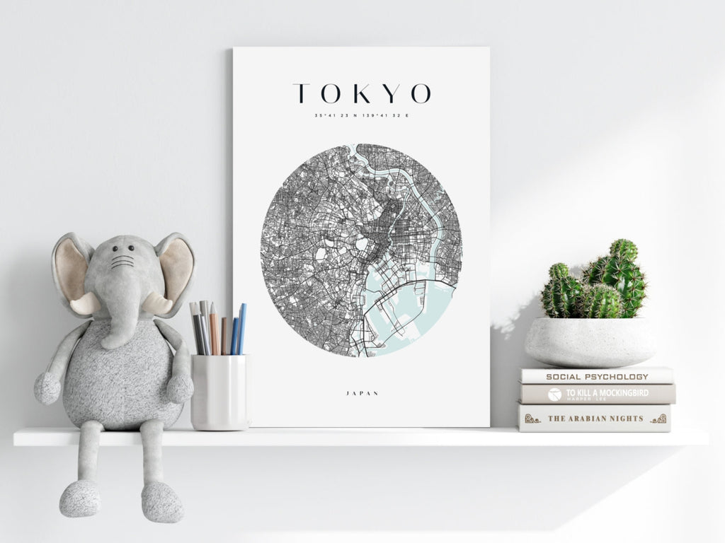 Tokyo V2 Aluminum Print