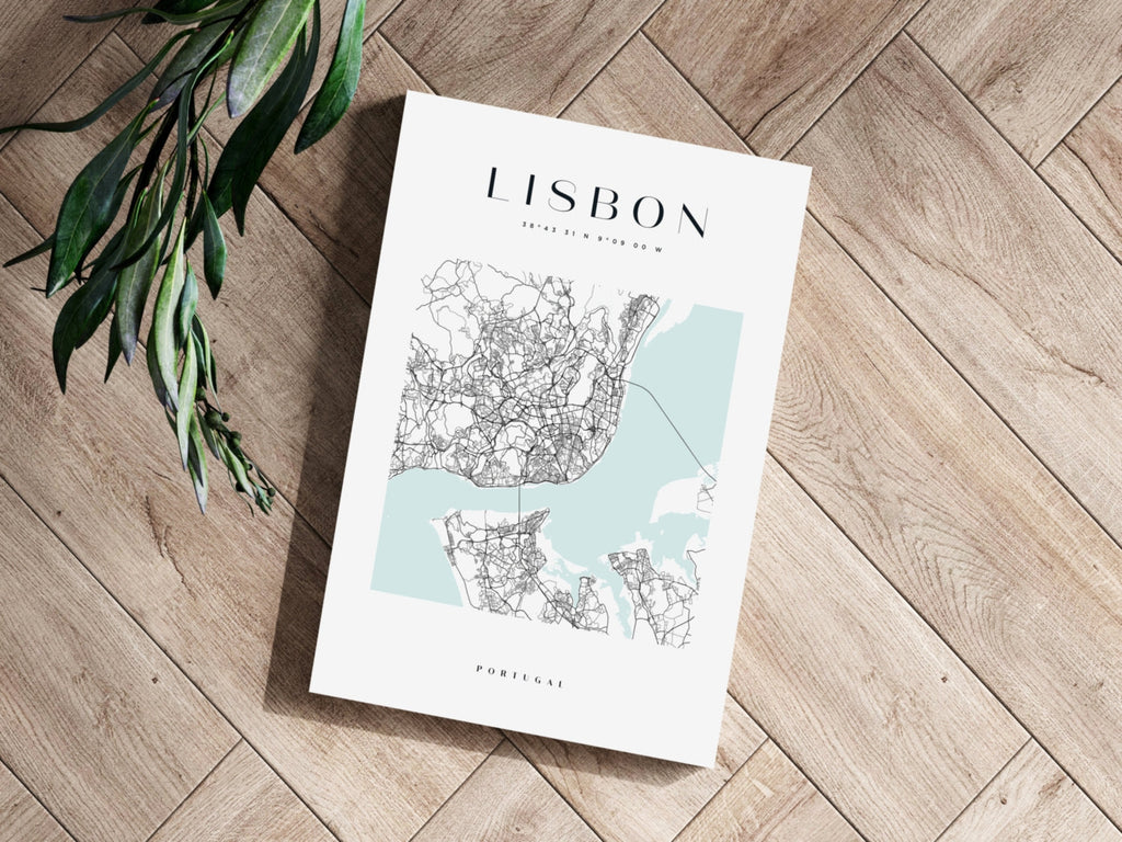 Lisbon V3 Aluminum Print