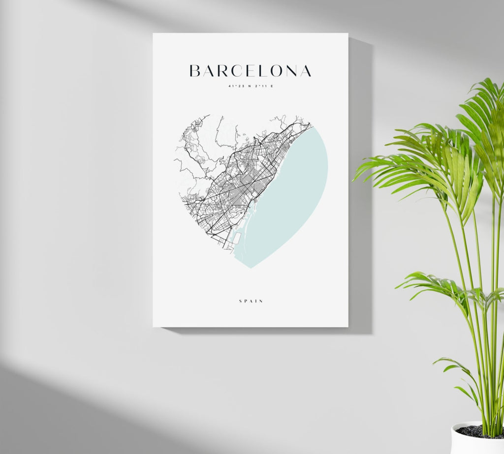 Barcelona V1 Aluminum Print