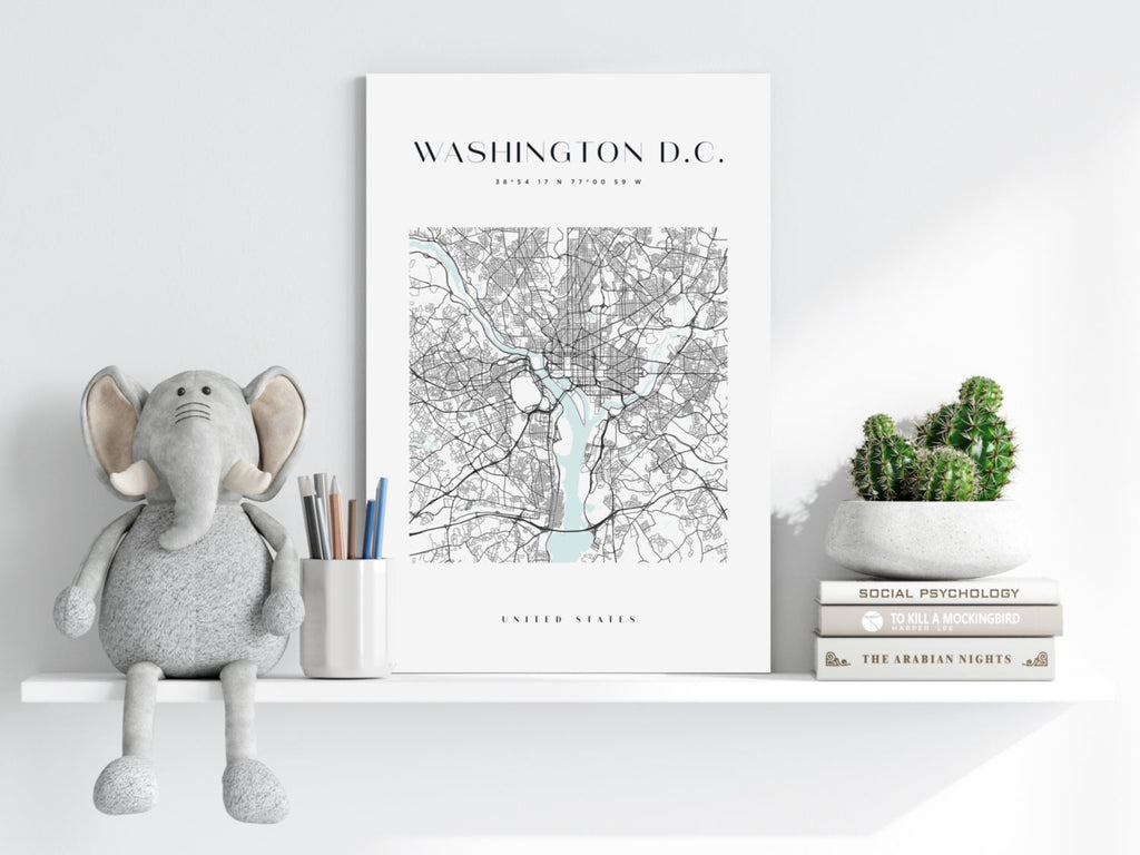 Washington V3 Aluminum Print