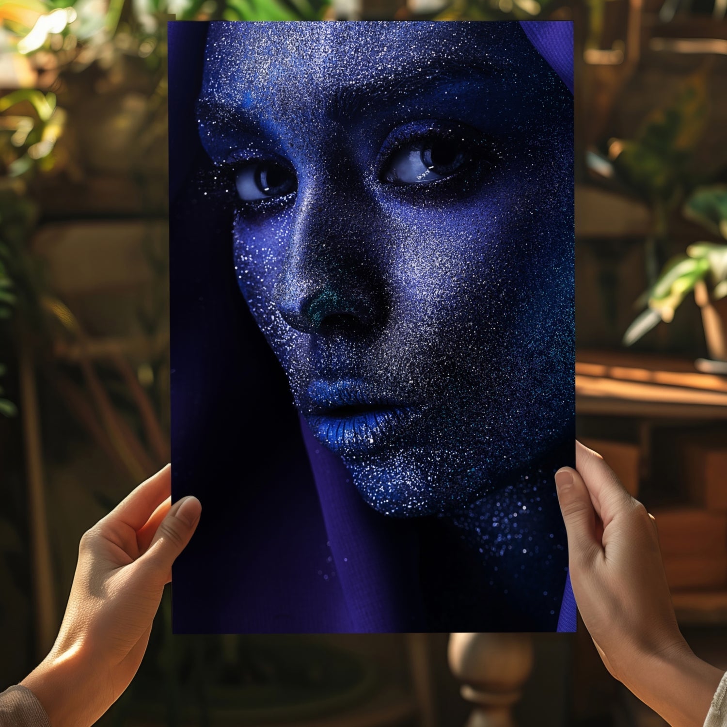 Woman Aluminum Print