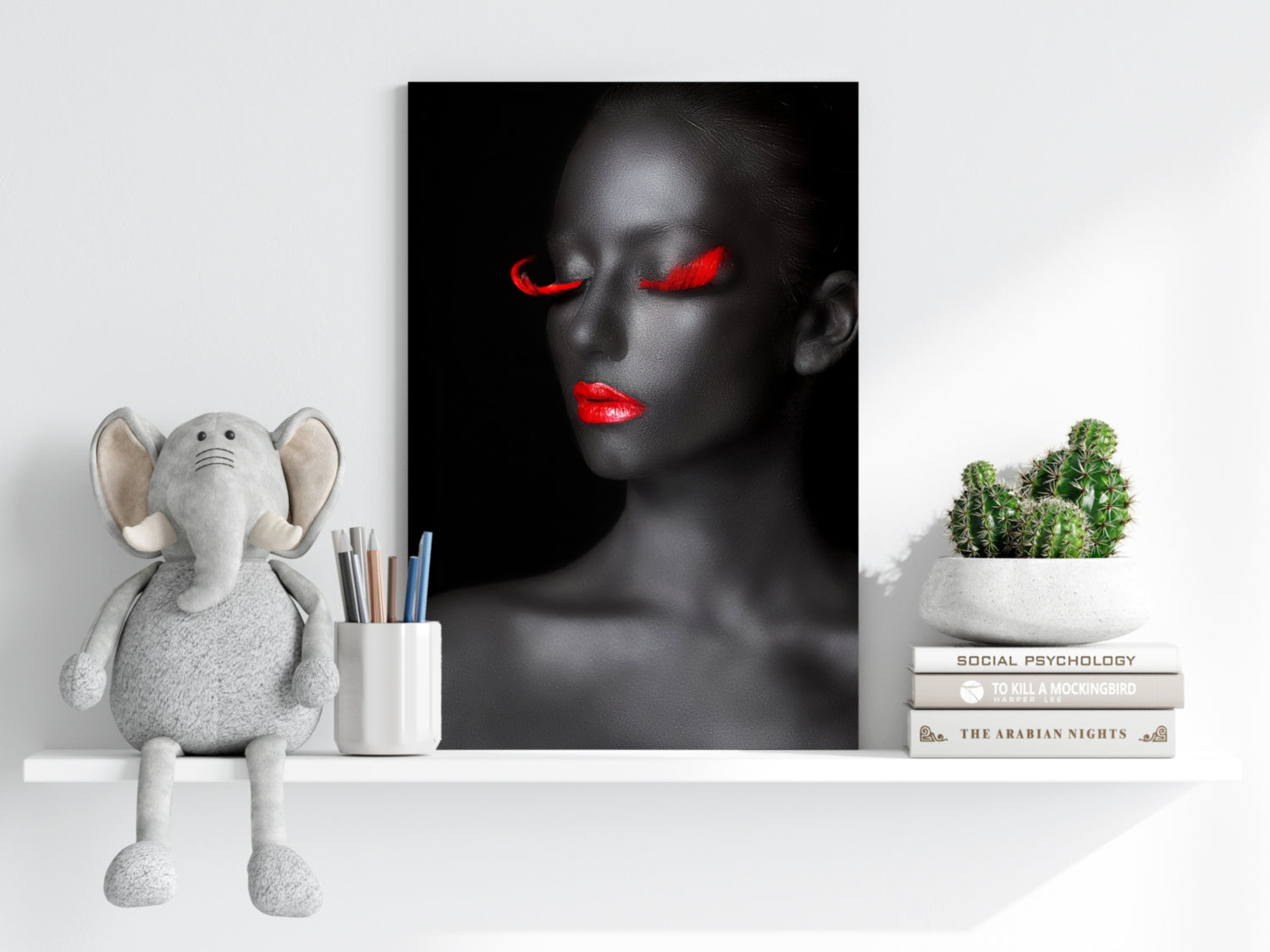 Woman Aluminum Print