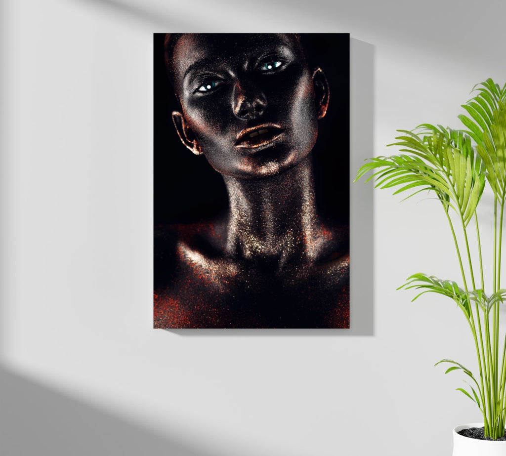 Woman Aluminum Print