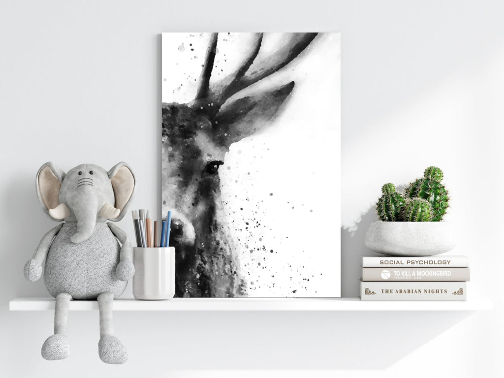 Deer Aluminum Print