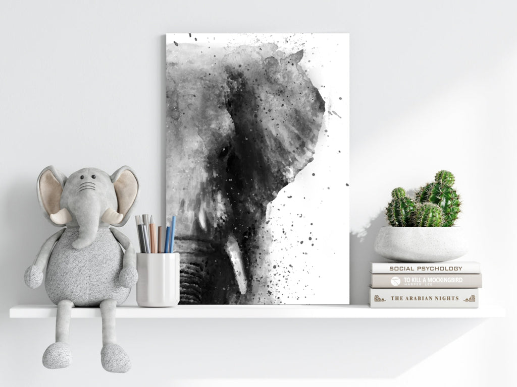 Elephant Aluminum Print