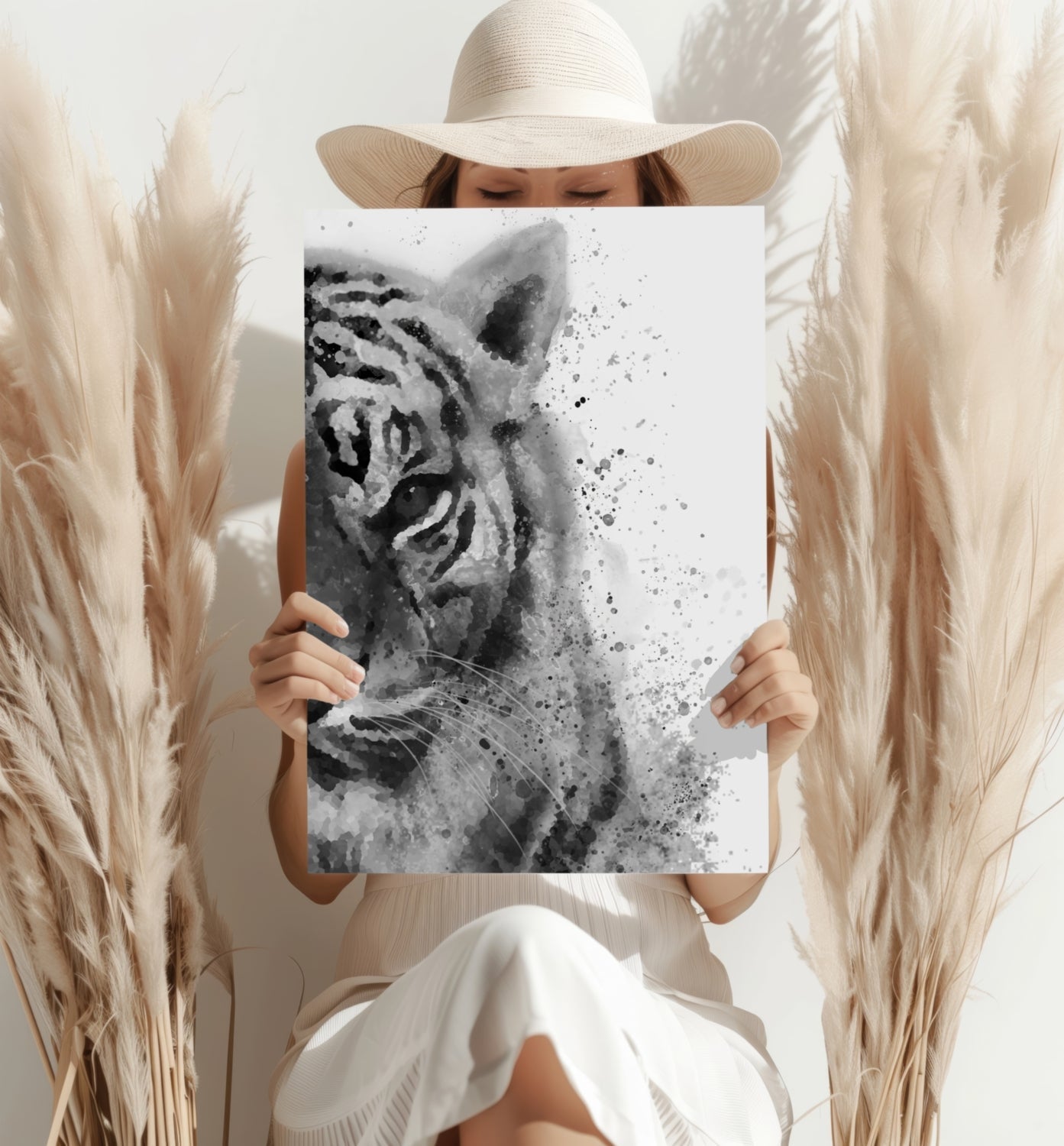 Tiger Aluminum Print