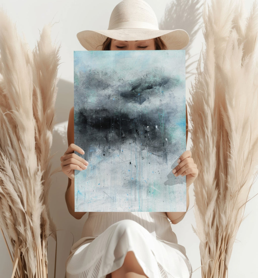 Abstract Aluminum Print