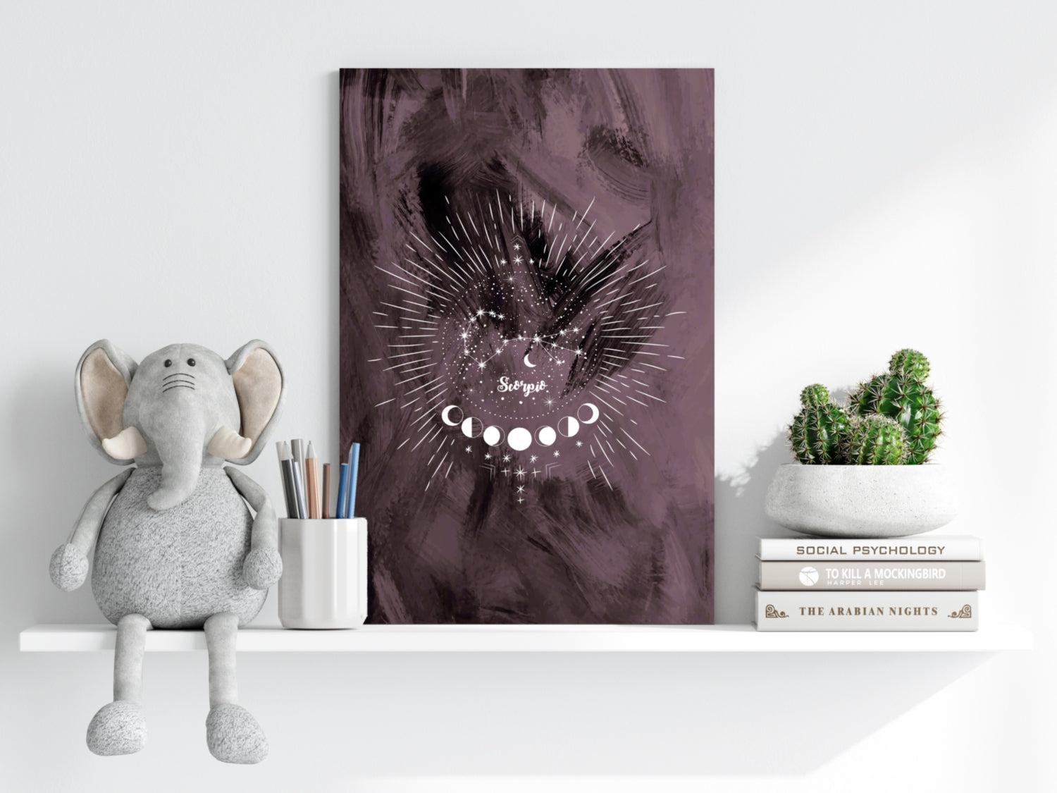 Scorpio Aluminum Print