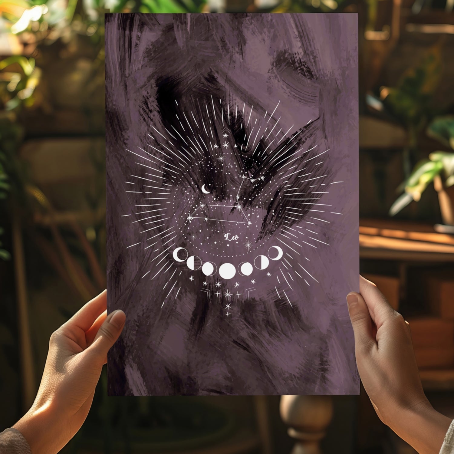 Leo Aluminum Print